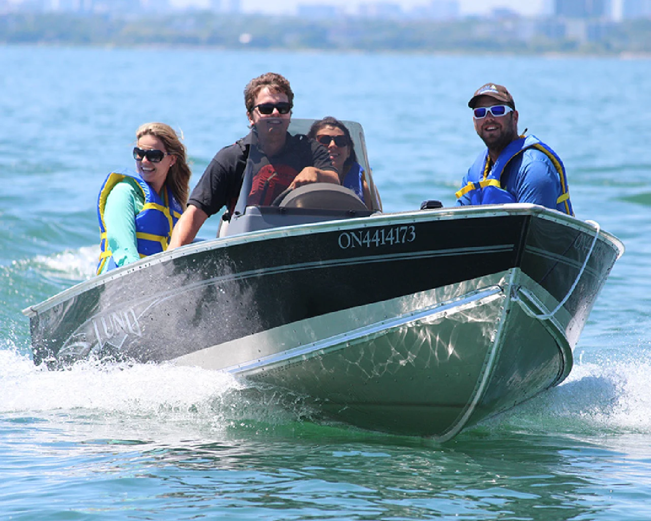 Fishing Boat rental on Lake Simcoe
