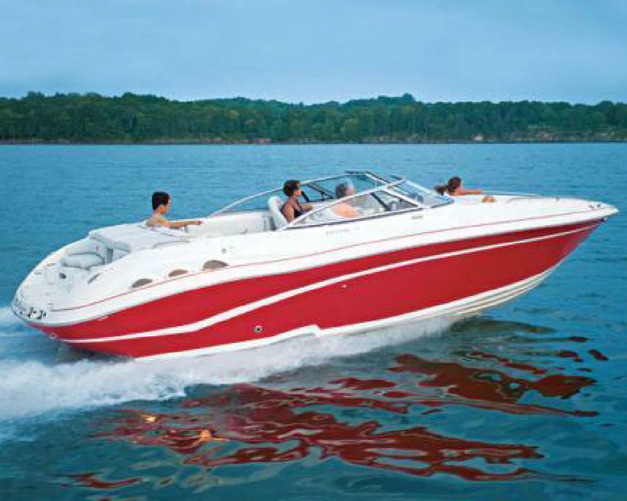 Speed Boat rental on Lake Simcoe