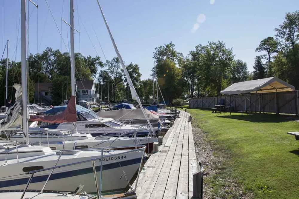 Fall at Cooks Bay Marina
